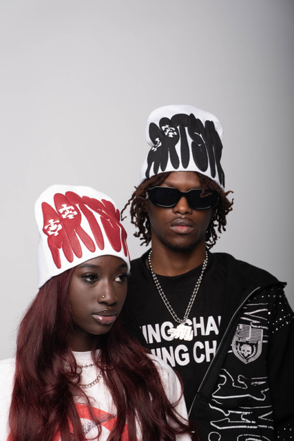 The Power & Red Velvet Beanie